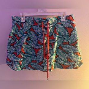 Crown & Ivy•Blue Orange•Tropical Skort 🌴